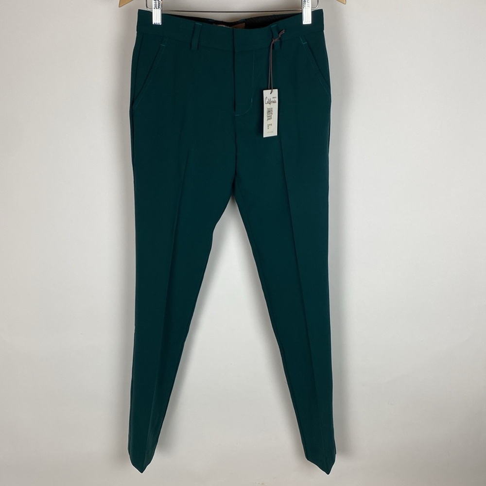 NWT Mr Turk Clyde Trousers Ivy Mens size 28 green